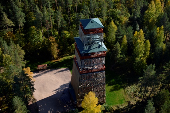 Skatu tornis Tērvetes dabas parkā | Ceļojumu maršruti: Zemgale